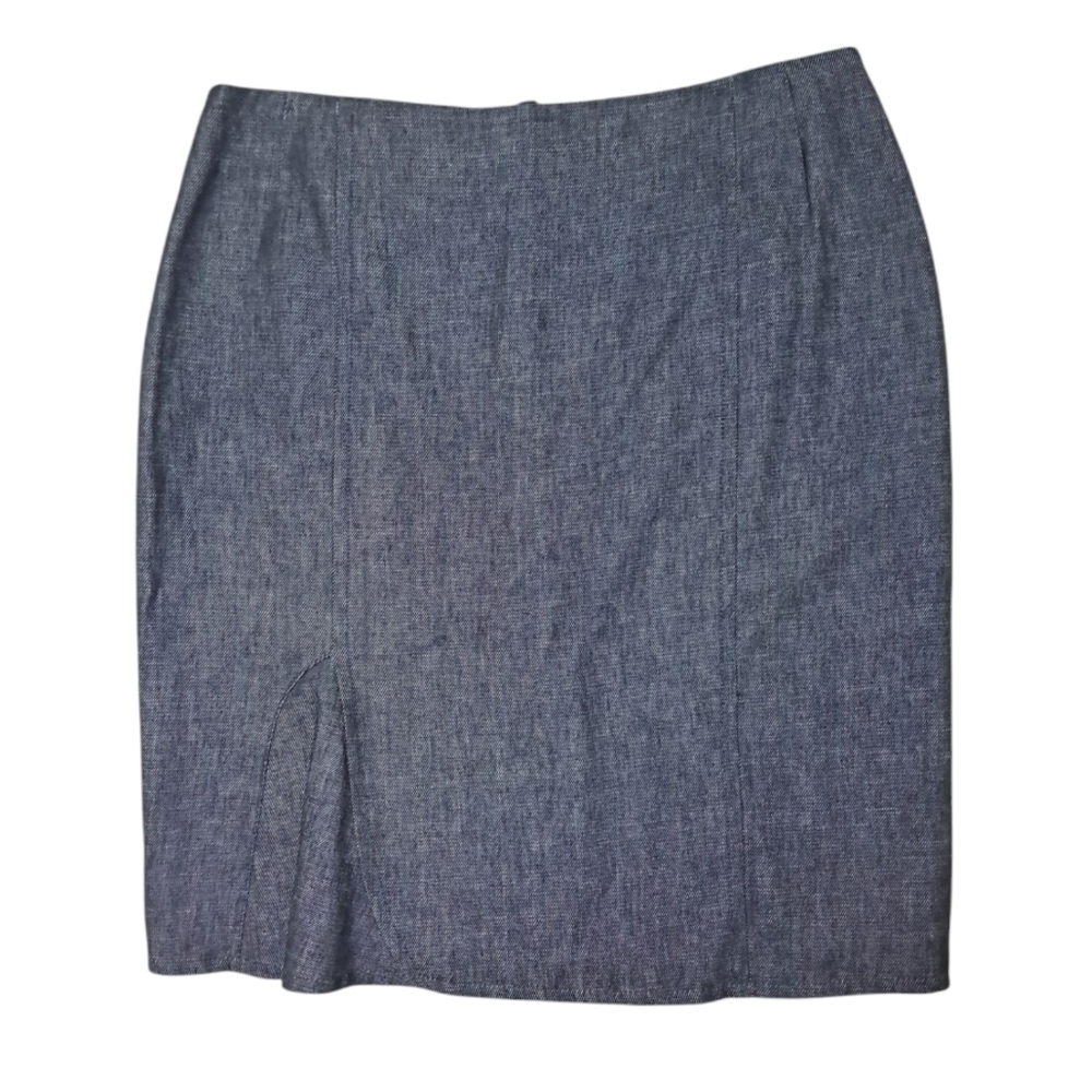 Akris Punto Gray Lined Skirt Size 10 - Picture 16 of 16